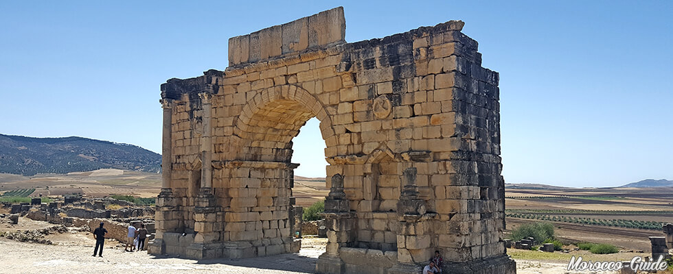 Volubilis - The Arch of Triumph