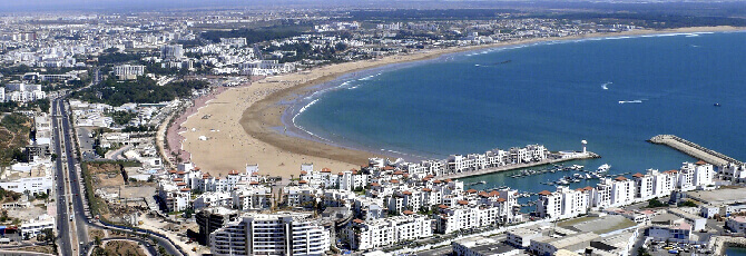 Agadir beach