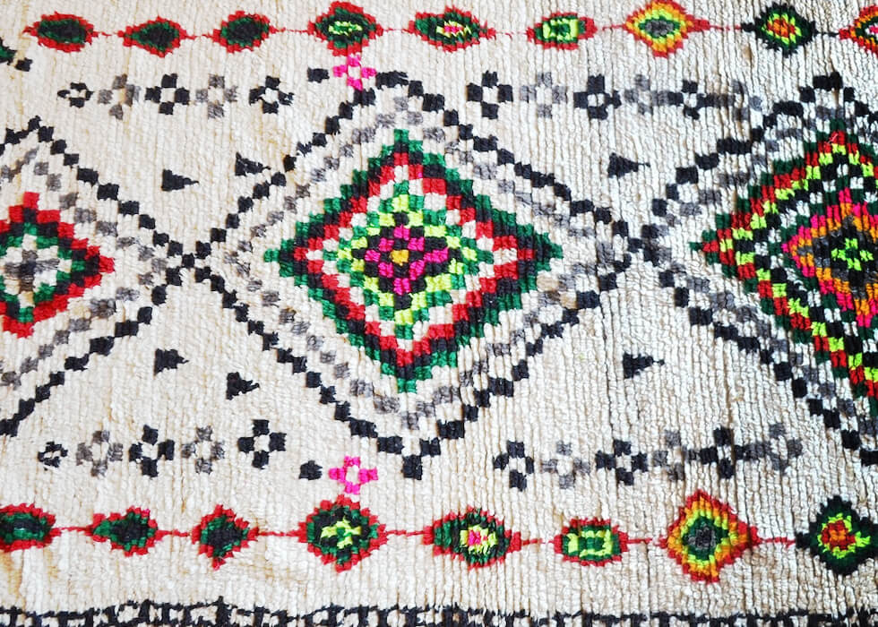 Pattern of the berber carpet - Azilal